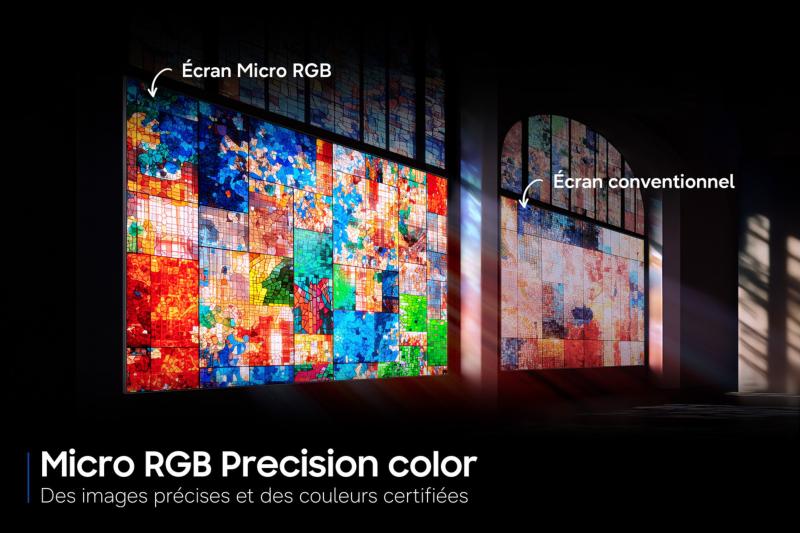 Design Monolith Edge Samsung Micro RGB 85 pouces