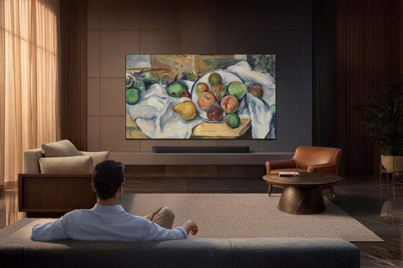 Bundle Samsung Micro RGB R95H 85 pouces avec One Connect et support mural