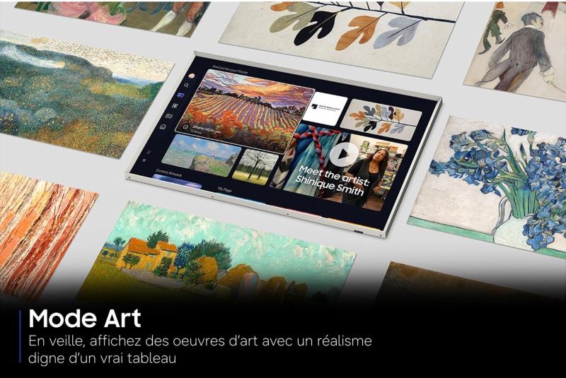 Mode Art de la télévision Samsung The Frame