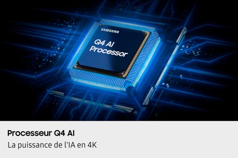 Qualité d'image QLED 4K du Samsung TQ75Q7F