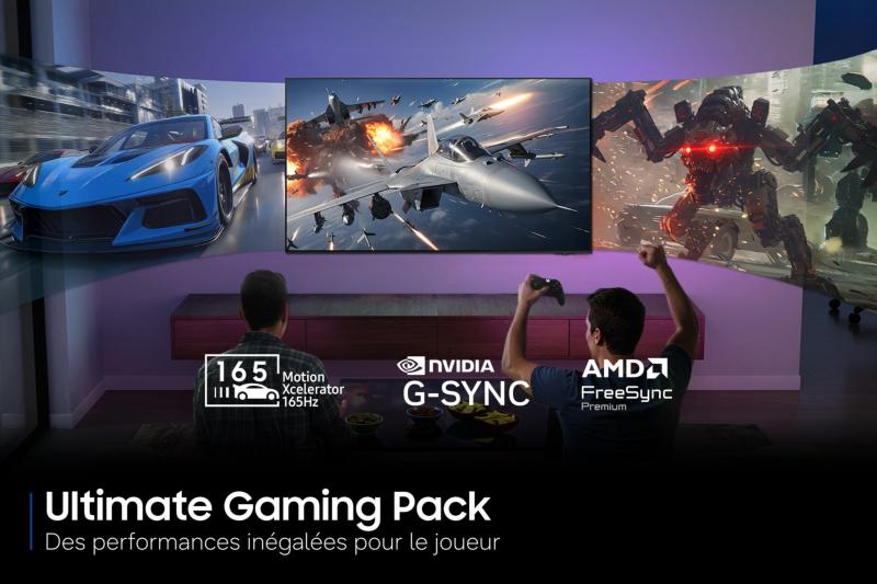 Samsung OLED S92H expérience gaming 165 Hz