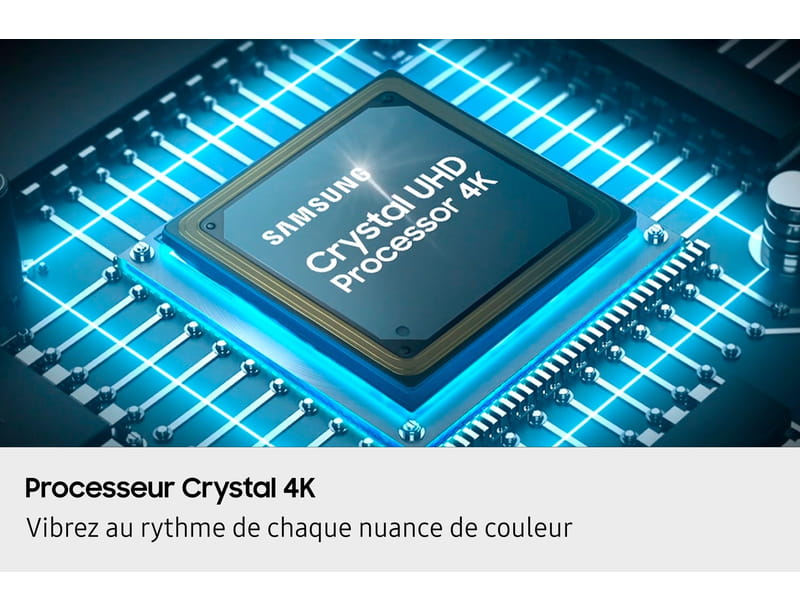 Samsung TU43U7025F - Processeur Crystal 4K