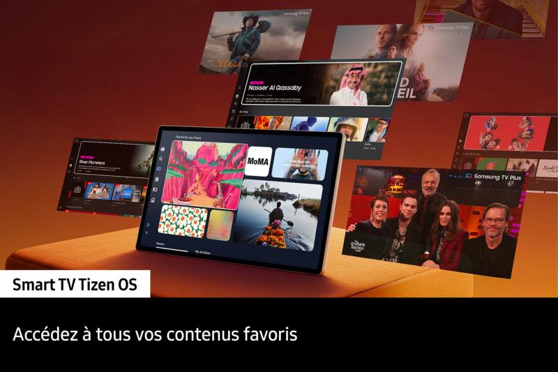 Qualité d'image QHD Samsung The Movingstyle