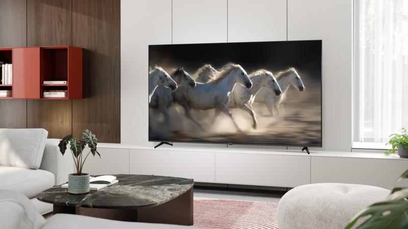 Grand écran 4K du téléviseur Sharp 70HP5265E