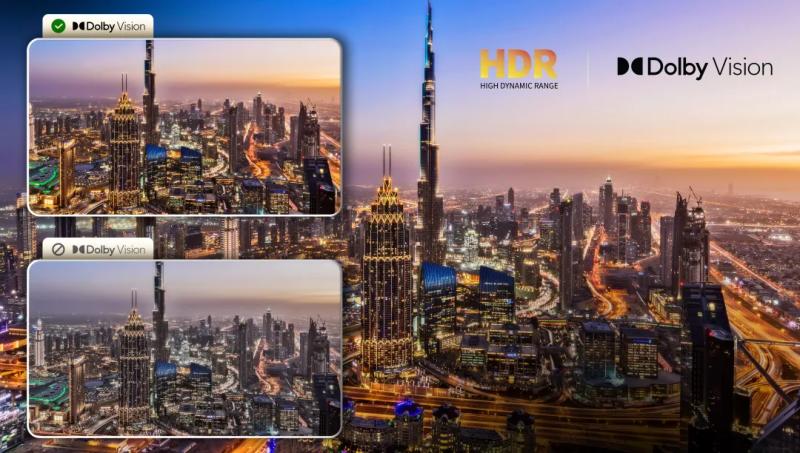 Qualité d'image QLED HDR du Sharp 70HP5265E