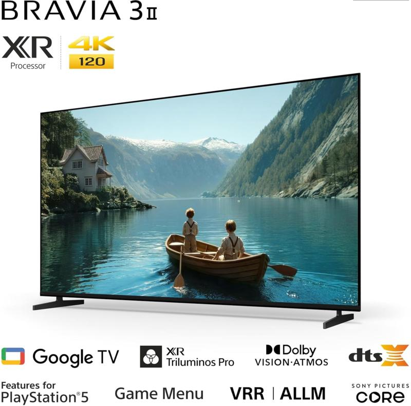 Téléviseur TV LED 4K Sony BRAVIA 3 II K-65XR35M2