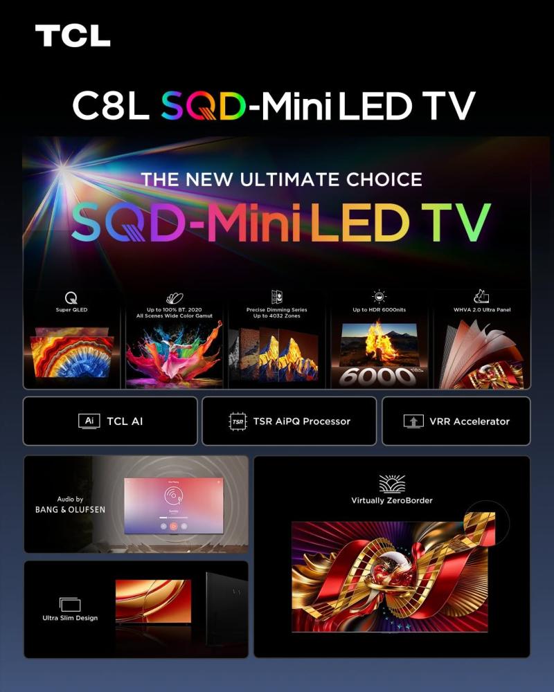 Téléviseur TCL 98C8L