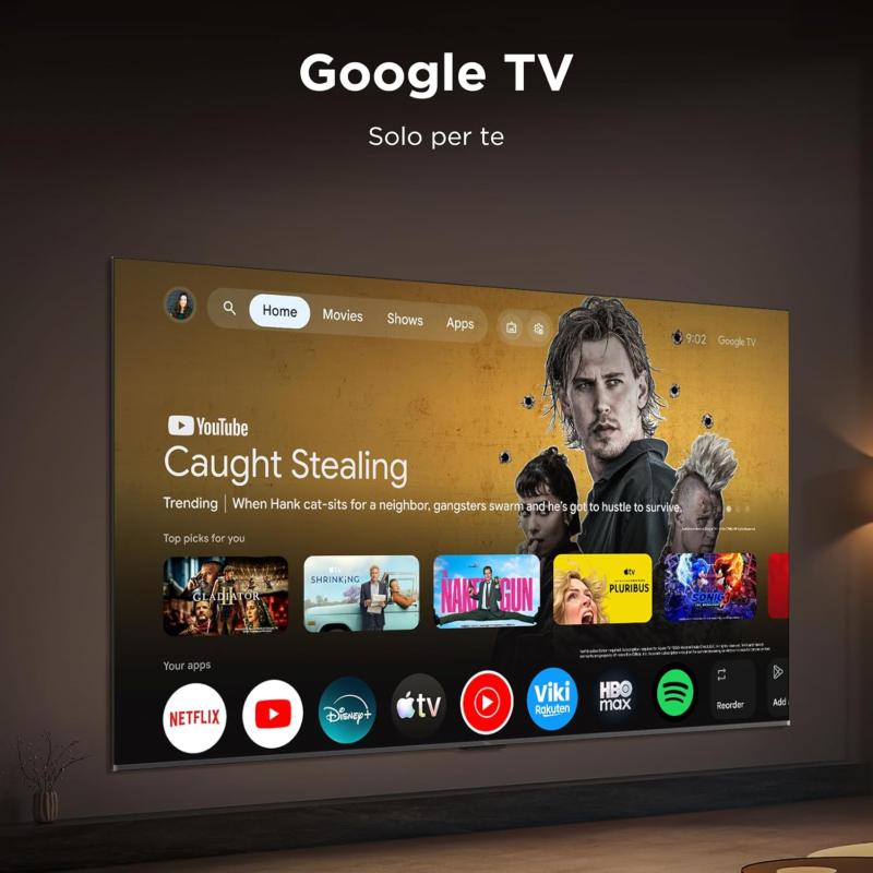 Google TV avec Gemini sur le TCL RM7L