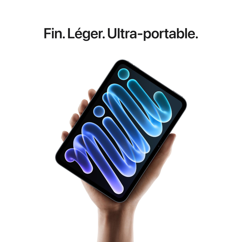 Tablette Apple iPad mini 128 Go Wi-Fi et Cellular avec écran OLED Super Retina XDR