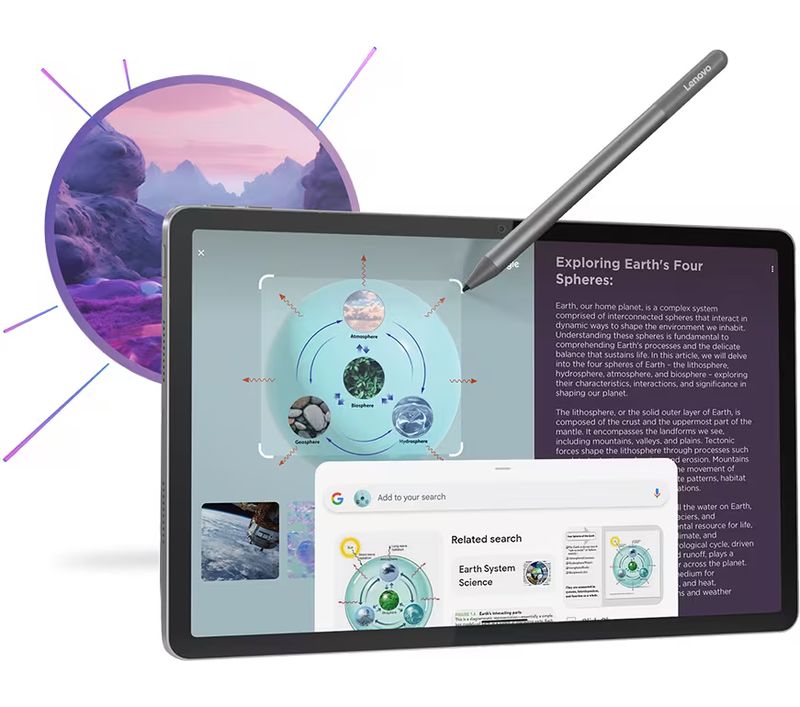 Écran 2,5K de la Lenovo Idea Tab FIFA Edition