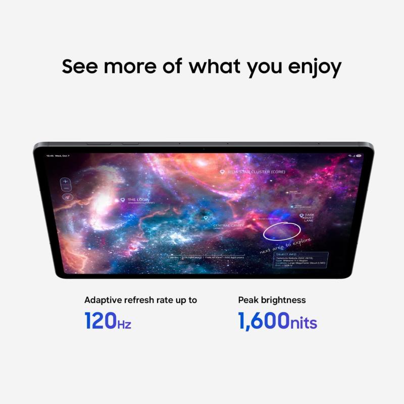 Écran Dynamic AMOLED 2X et performances Octo-Core de la Samsung Galaxy Tab S12+