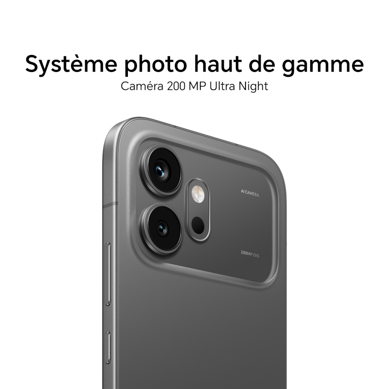 appareil photo HONOR 600 200MP IA