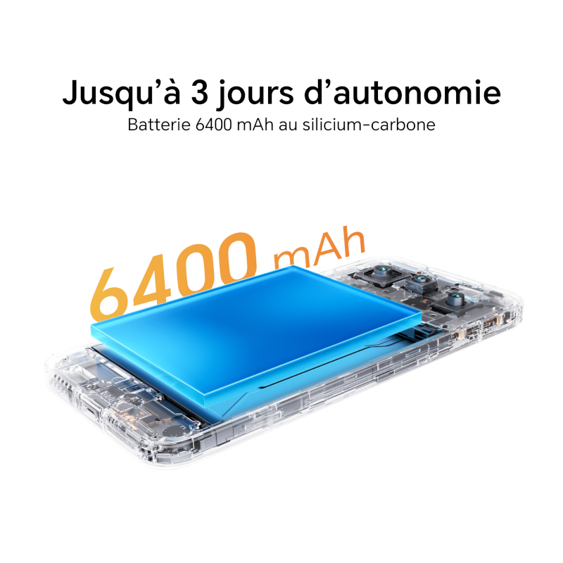 batterie HONOR 600 autonomie performance