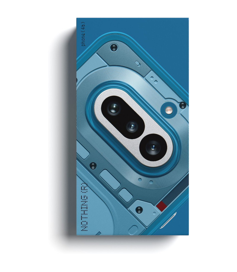 Smartphone Nothing Phone 4a design transparent