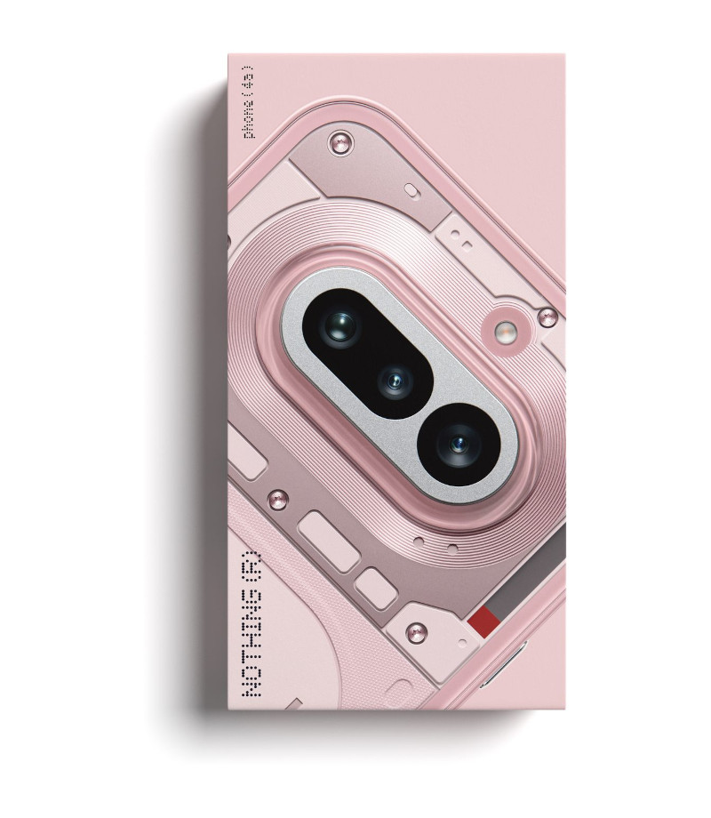 Smartphone Nothing Phone 4a design transparent