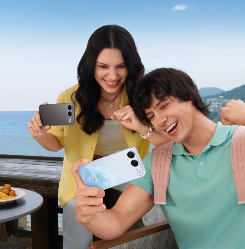 Smartphone OPPO A7 Pro 5G avec batterie 7400 mAh et appareil photo 50 MP