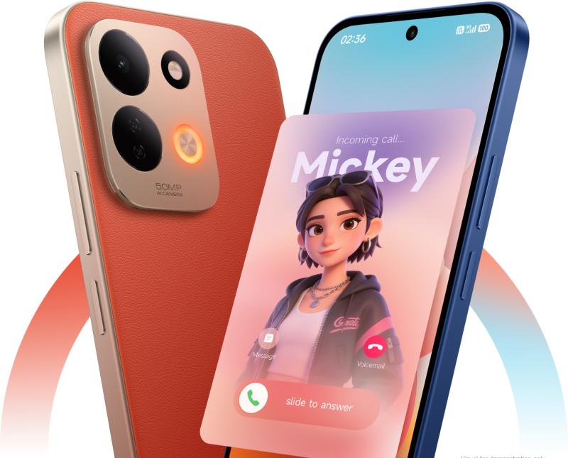 Écran LCD 6,9 pouces 120 Hz du Xiaomi Redmi 17 5G