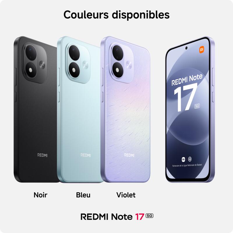 Smartphone Xiaomi Redmi Note 17 5G 128 Go