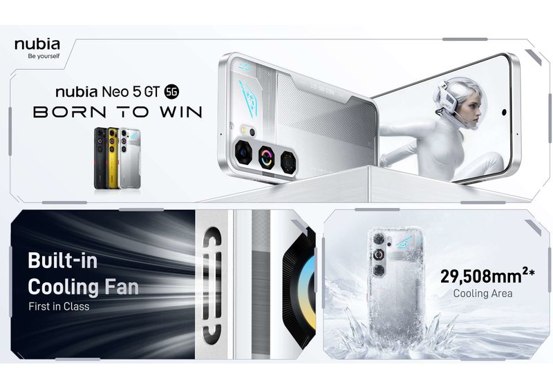 Smartphone gaming nubia Neo 5 GT