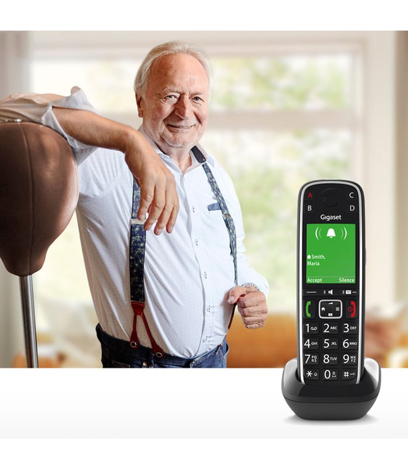 Téléphone sans fil Gigaset E720A avec répondeur intégré
