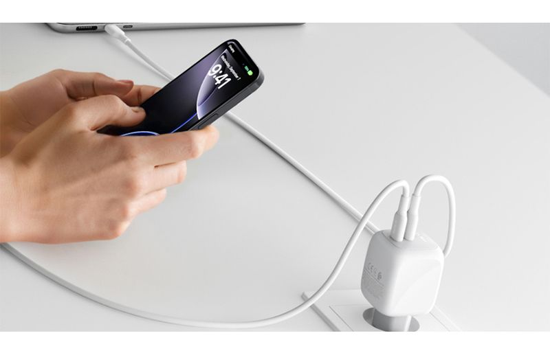 Chargeur secteur Belkin BoostCharge Pro GaN 67 W blanc