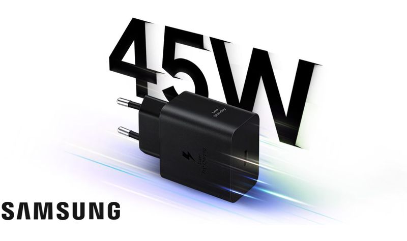 Chargeur secteur USB-C Samsung EP-T4511NBEGEU 45W noir