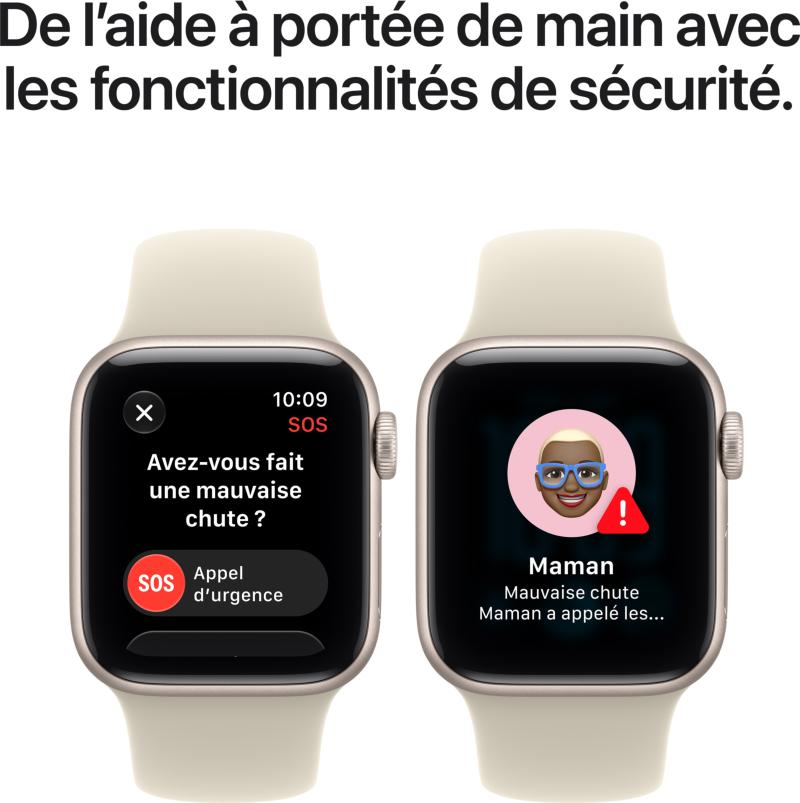 Score de sommeil et suivi des activités sur l'Apple Watch SE 3 GPS