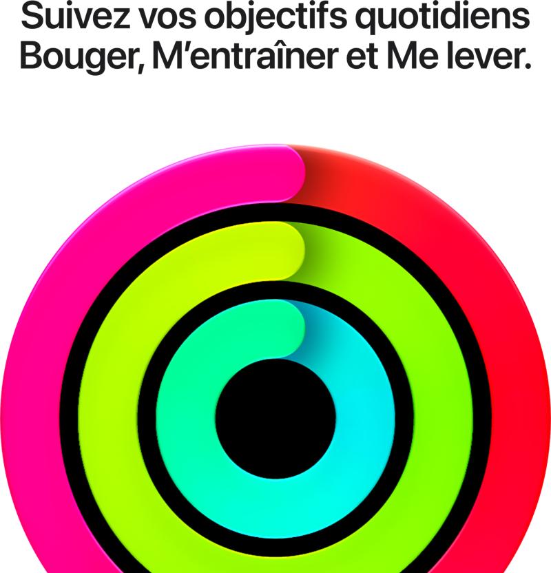 Navigation et fonctions de sécurité de l'Apple Watch SE 3 GPS