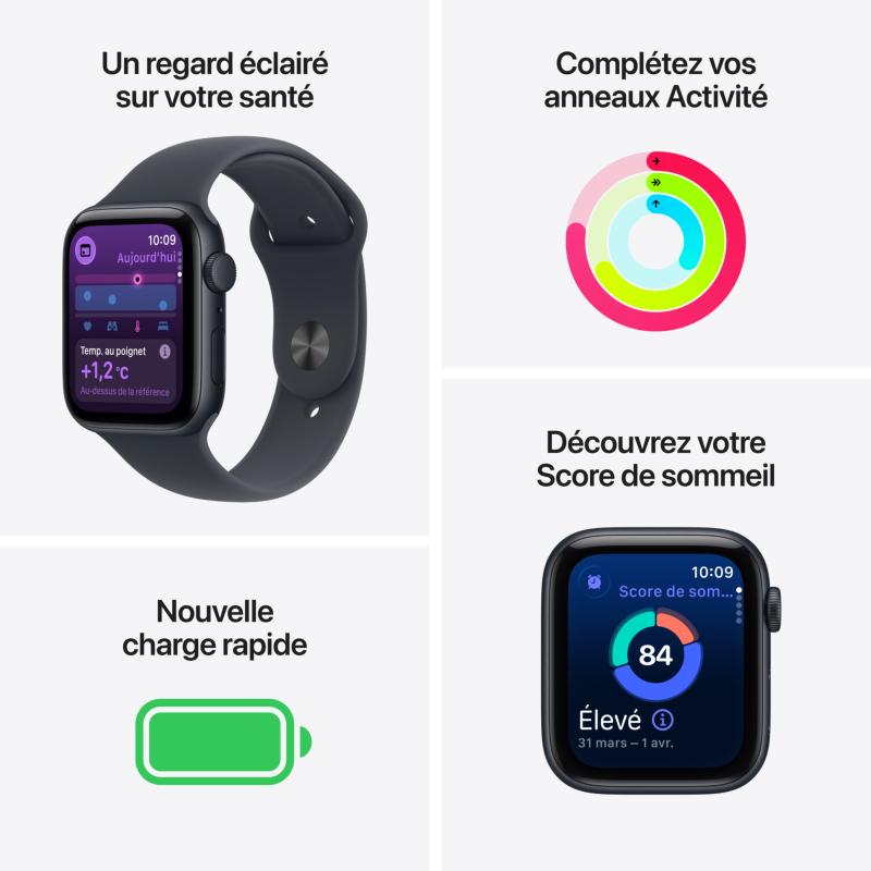 Suivi santé Apple Watch SE 3
