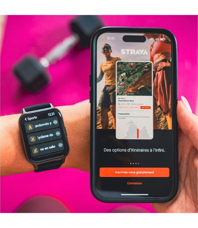 Écran AMOLED 1,97 pouces de la ICE fit RT 3.0 Black