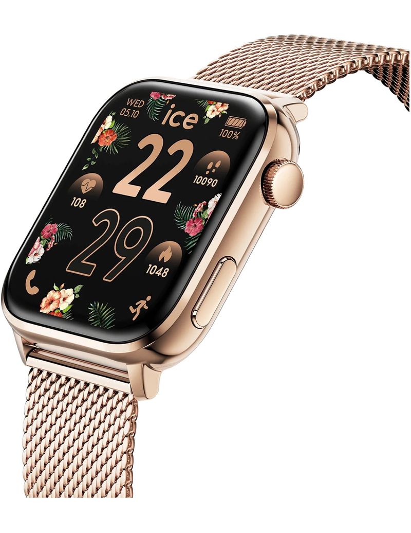 Montre connectée ICE smart 3.0 Rose-Gold Milanese