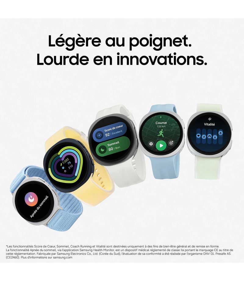 Montre connectée Samsung Galaxy Watch9 4G 44 mm