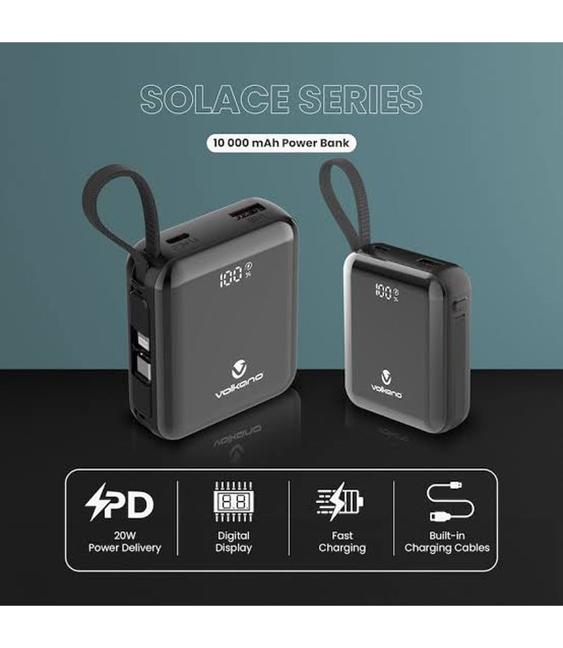 Batterie externe Volkano Solace Series 10 000 mAh