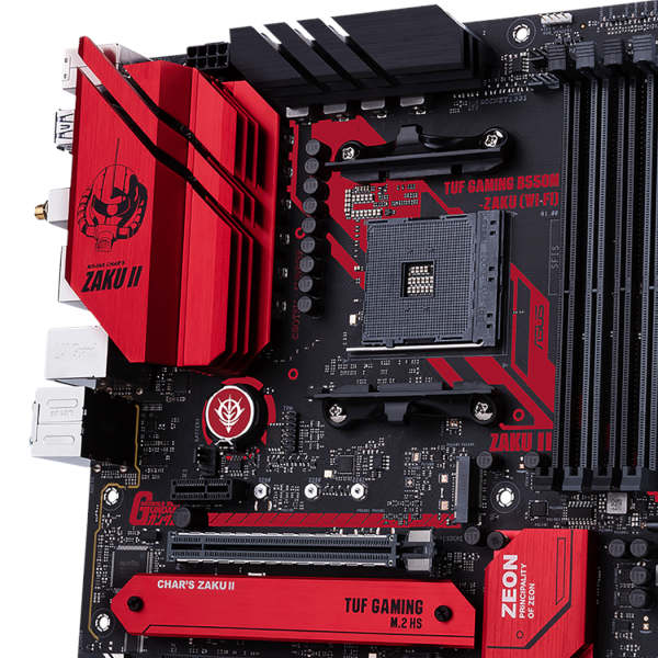 Asus Carte Mère AM4 TUF Gaming X570-Pro WiFi Rouge