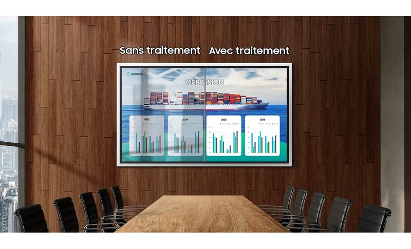 Affichage 4K UHD du Samsung Flip 5 WMFX 55″