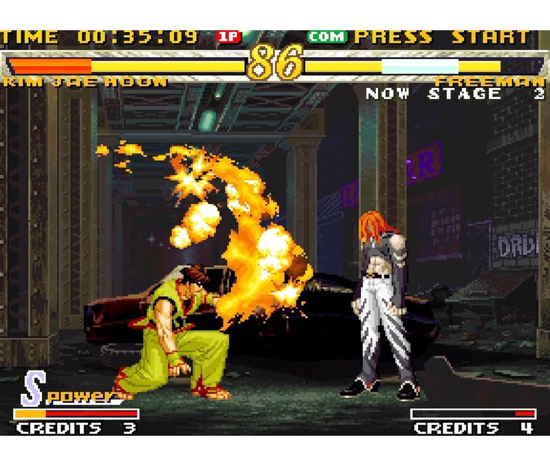 Garou Mark of the Wolves sur NEO-GEO AES