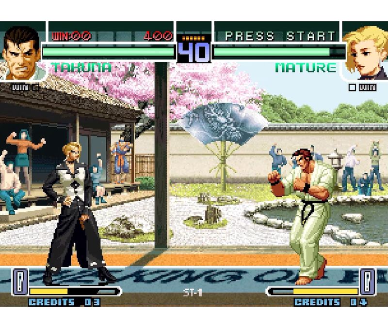 The King of Fighters 2002 sur NEO-GEO AES+
