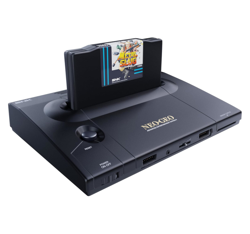 Console retro SNK NEO GEO AES connectique HDMI AV