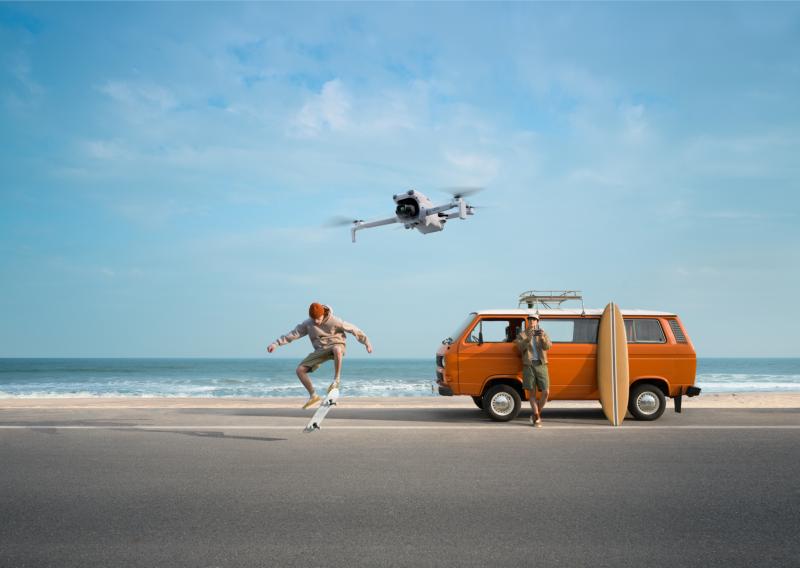 drone DJI autonomie longue portée combo complet