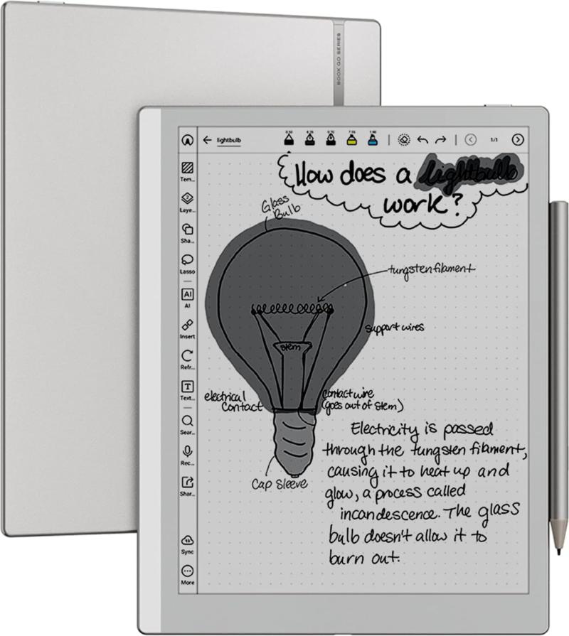 Tablette E Ink Boox Go 10.3 Gen II avec stylet