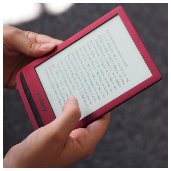Vivlio Touch Lux 5 Noir - Pack d'eBooks OFFERT - Liseuse numérique Vivlio  sur