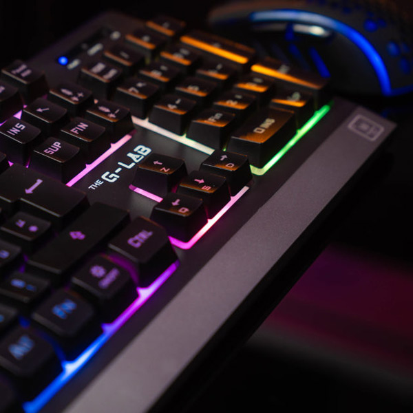 The G-LAB Gaming Combo ARGON-E - Pack Clavier/Souris 