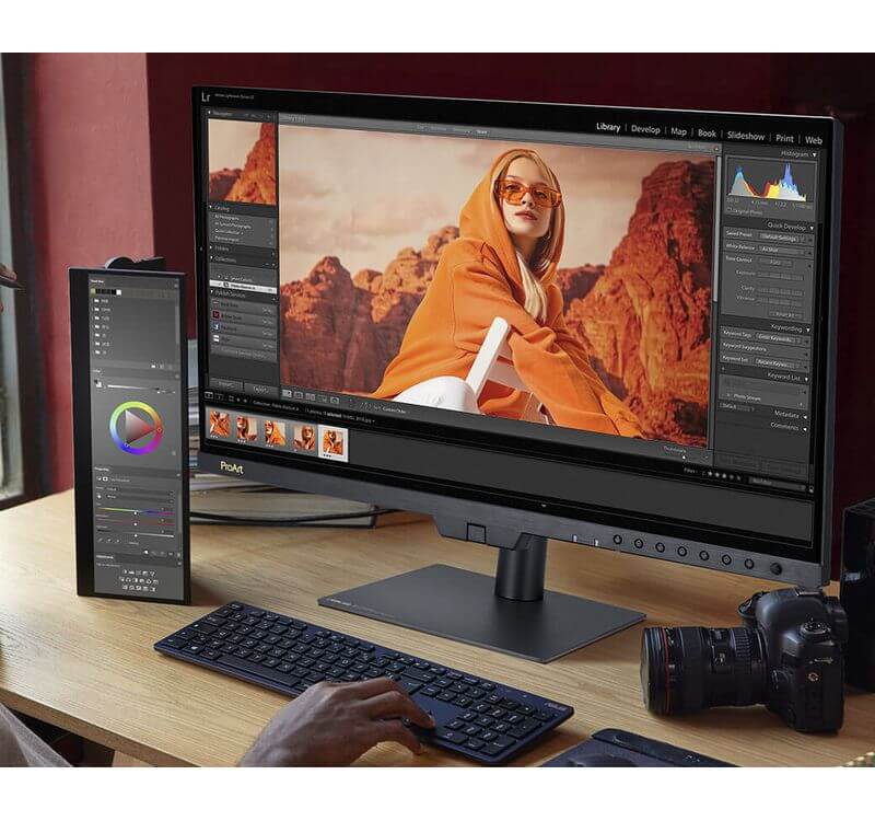 affichage HDR écran Asus ProArt PA27USD OLED 4K