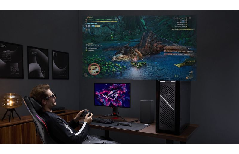 Écran virtuel géant des ASUS ROG XREAL R1
