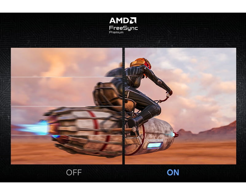 AMD FreeSync Premium sur le moniteur Samsung Odyssey G3 S27HG302EU