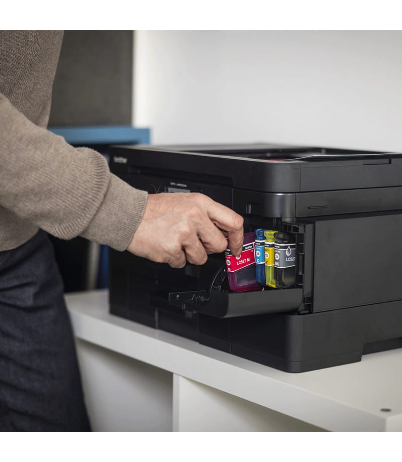 Gestion du papier et connectivité de la Brother MFC-J4550DW