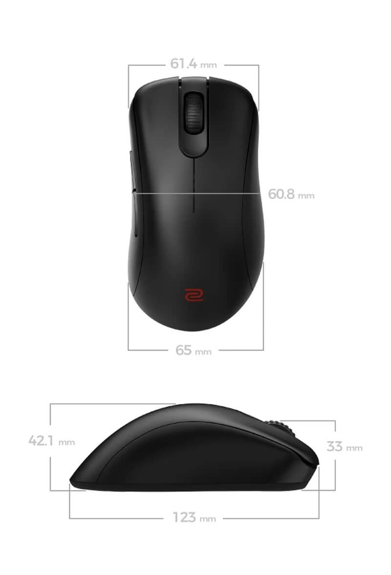 ZOWIE EC1-DW - dimensions et design