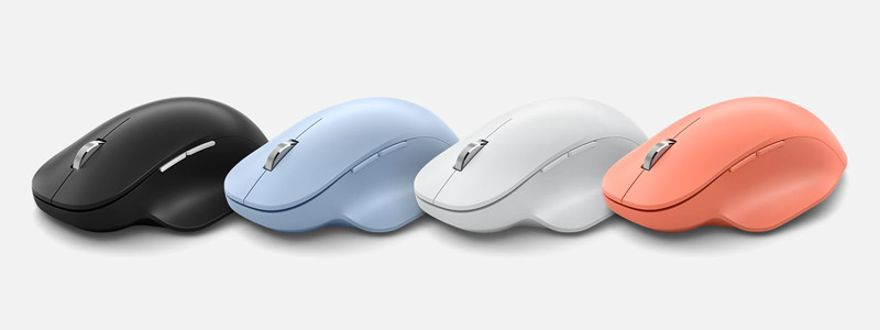 Des souris sans-fil et ergonomiques aux différents coloris