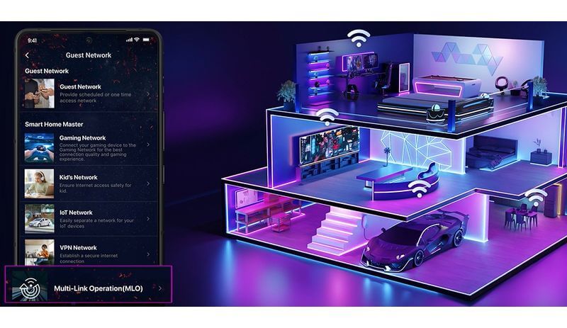 Fonctions avancées ASUS ROG STRIX GS-BE18000
