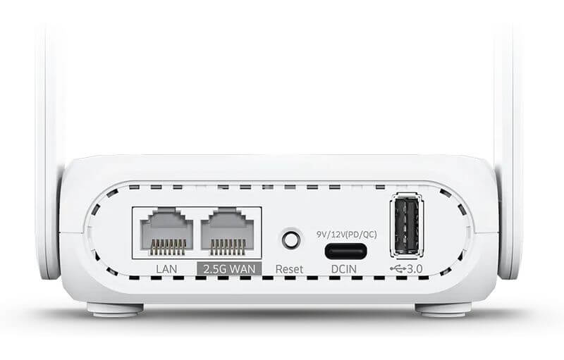 Ports et connectique ASUS RT-BE58 Go